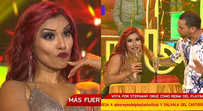 Stephanie Orué interpretó “Más fuerte” en el programa de este viernes