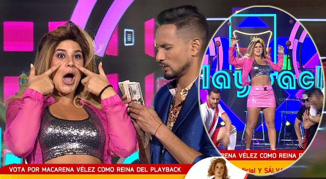 Macarena Vélez interpretó “Tú no eres para mí” para quedar como reina