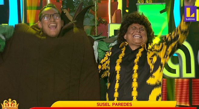 Susel Paredes sorprendió al interpretar “El arbolito” en ‘Los Reyes del Playback’