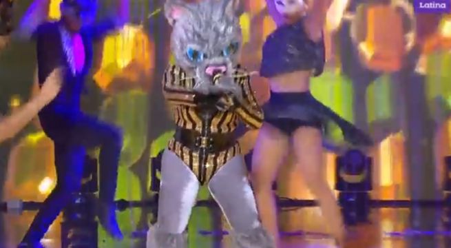 'Gata' se lució en La Máscara con su interpretación de 