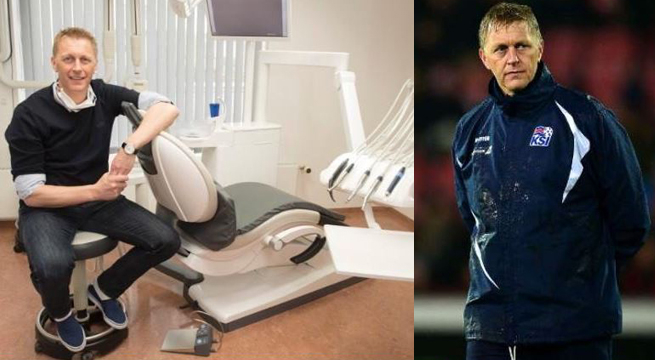 Conoce a Heimir Hallgrimsson, el entrenador dentista de Islandia