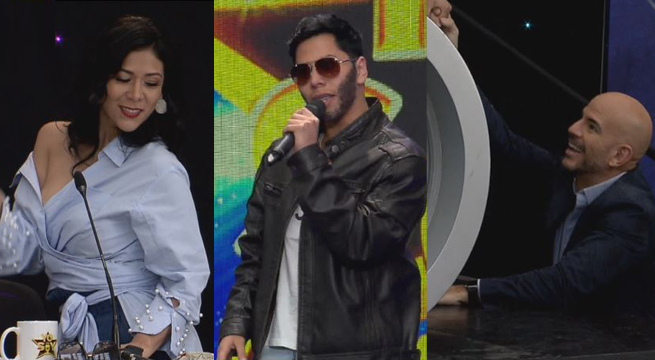 Sebastián Yatra provocó sensual baile de Magdyel Ugaz y caída de Ricardo Morán