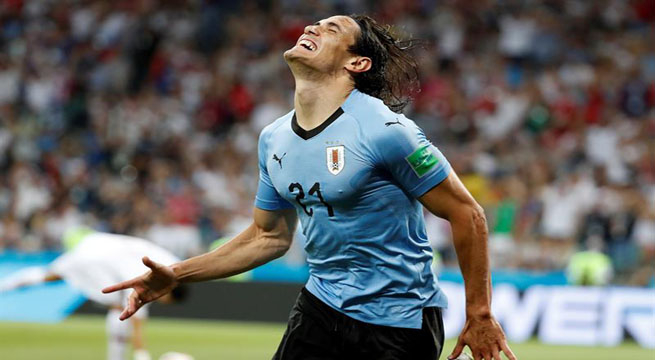 Uruguay vs. Portugal: 'charrúas' ganan 1-0 con gol de Cavani