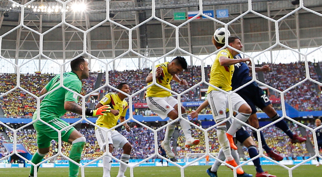 Rusia 2018: Yūya Ōsako le da la ventaja a Japón sobre Colombia con gol de cabeza