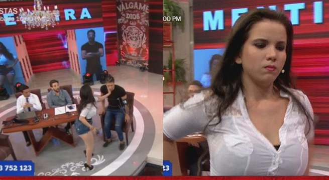 Greysi Ortega e Ítalo Villaseca fueron puestos en aprietos por 'El polígrafo de válgame'