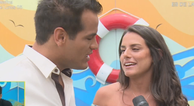 Ernesto Jiménez presenta a su novia en TV y ella revela detalles de su relación