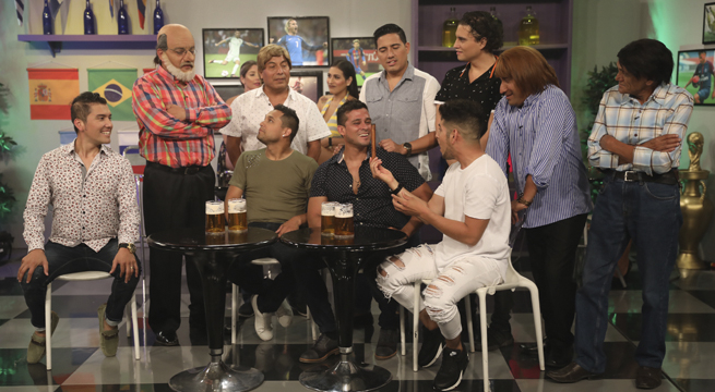 La Gran Orquesta Internacional visitó al Tío Lisuratás en el Bar Pídalo con Rima