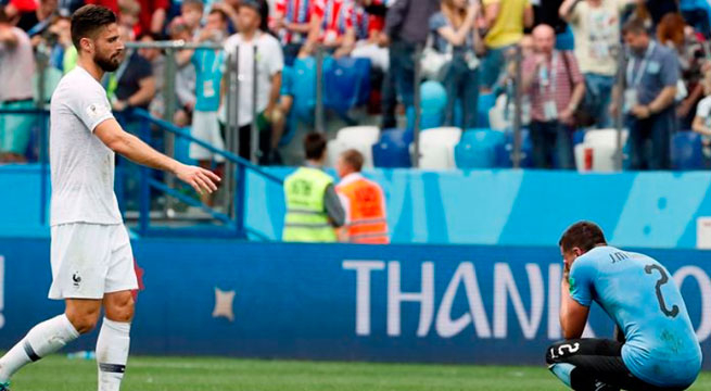 Revive el emocionante Francia vs. Uruguay con imágenes a ras de cancha