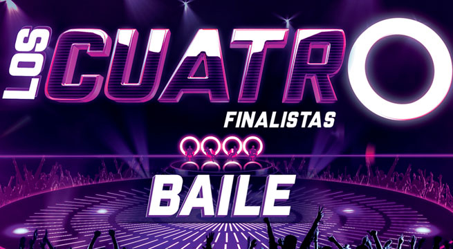 Todo listo para el gran estreno de Los cuatro finalistas baile