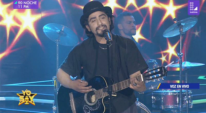 Imitador de Joaquín Sabina cantó 