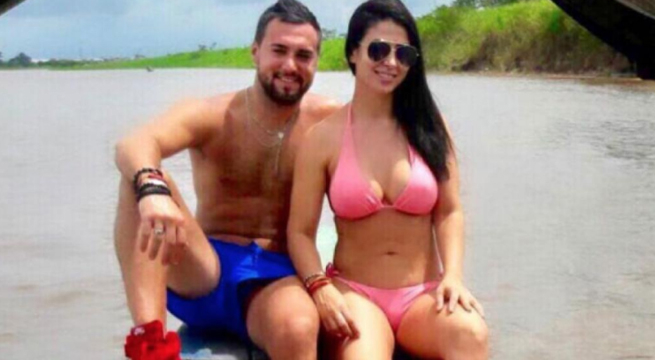 Claudia Ramírez oficializa su romance con el futbolista argentino Diego Geminez