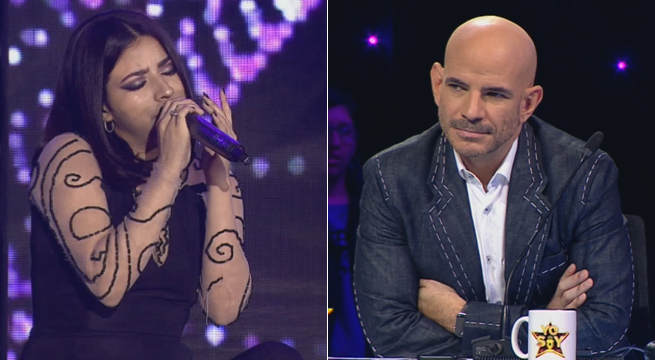 La imitadora de Laura Pausini cantó “La soledad” y así reaccionó el jurado