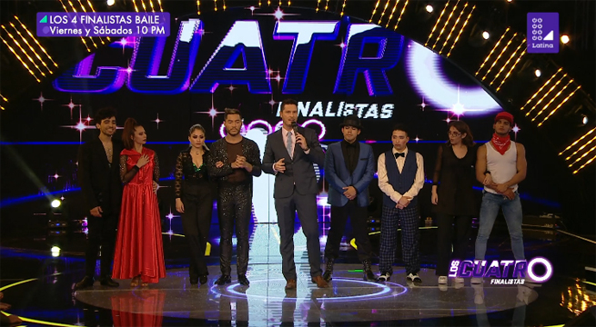 Los Cuatro Finalistas Baile 19 de octubre del 2018 - Programa completo
