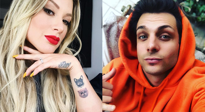 Válgame Dios: Nicola Porcella y Leslie Shaw salen de juerga y se van juntitos