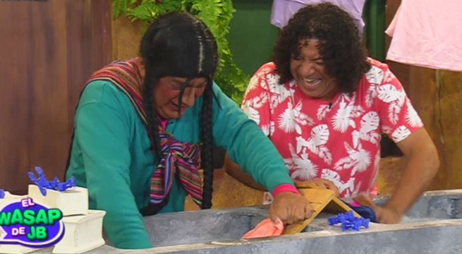La Paisana Jacinta le sacó todos los trapitos sucios a su compa Carlos Vílchez