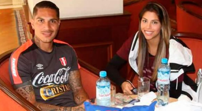 Paolo Guerrero y Alondra García Miró fueron vistos juntos