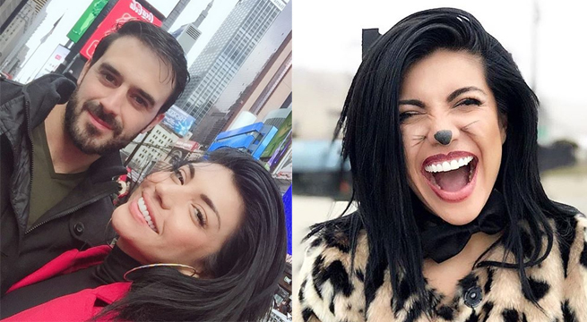 Diana Sánchez jura que ya olvidó a su ex y pasará el año nuevo al lado de su gringo