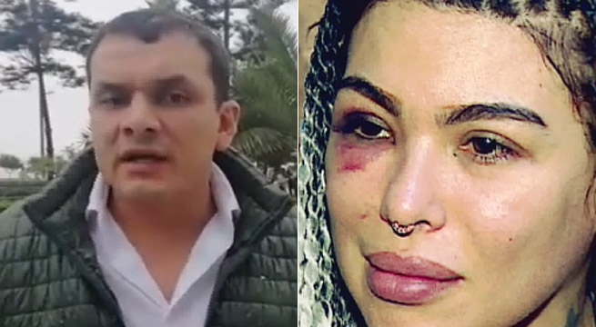 Supuesto agresor de Angie Jibaja desmiente a la modelo y asegura que intentó extorsionarlo