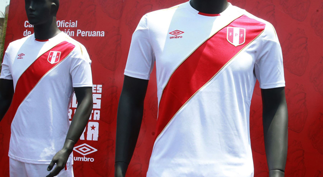 La camiseta peruana en el 'top ten' de las más hermosas de Rusia 2018