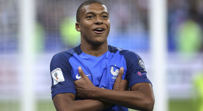 Kylian Mbappé, candidato a ser figura en el Mundial Rusia 2018