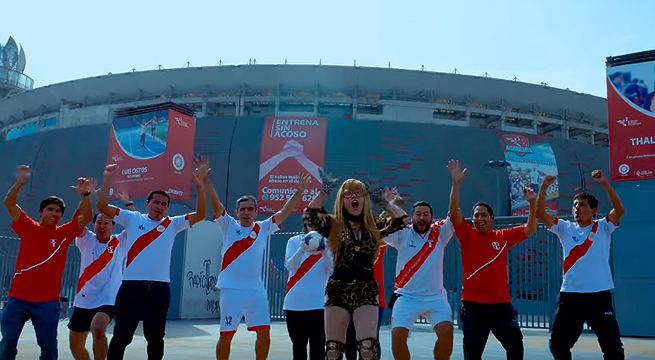 Válgame Dios: Tigresa del Oriente le dedica canción a la Selección Peruana