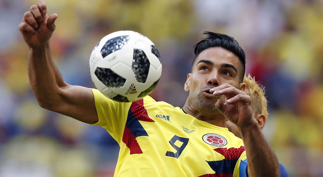 Rusia 2018: Radamel Falcao debuta por primera vez en la Copa del Mundo