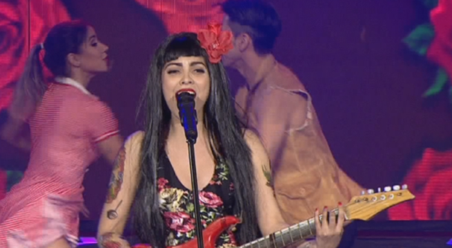 La imitadora de Mon Laferte hizo vibrar al público con tema “Si tú me quisieras”