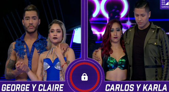 Un terrible percance hizo que George y Claire hicieran hasta lo imposible por terminar su baile