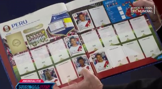 Mira algunos detalles del Álbum Oficial Panini del Mundial Rusia 2018