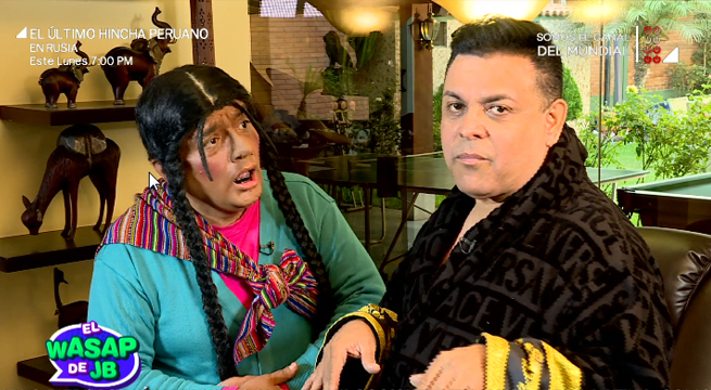 El Wasap de JB: La Paisana Jacinta fue a visitar a su viejo amigo, Andrés Hurtado