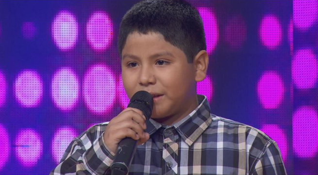Hugo llegó a Súper Kids y convenció al jurado con todo su talento