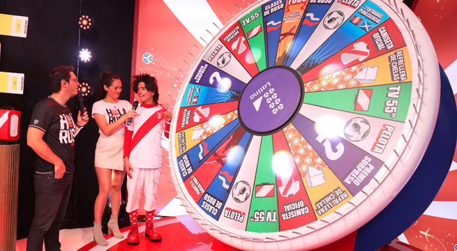 El Último Hincha Peruano en Rusia: Payasito Lokimix giró la ruleta por un pasaje a la Copa del Mundo