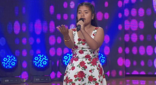 Delsy se presentó en Súper Kids y convenció al jurado