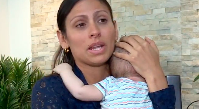 Su bebé sufre de Síndrome de Moebius y hoy demanda a su ex pareja por obligarla a abortar