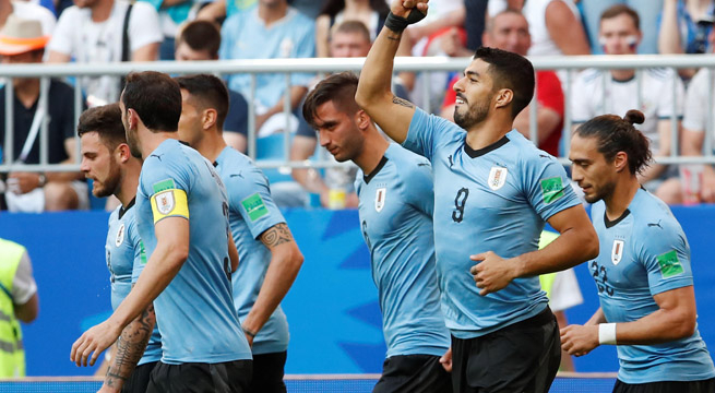 Rusia 2018: así fue el golazo de Luis Suárez de tiro libre