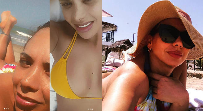 Mónica Cabrejos alborota las redes sociales con fotos en sexy bikini