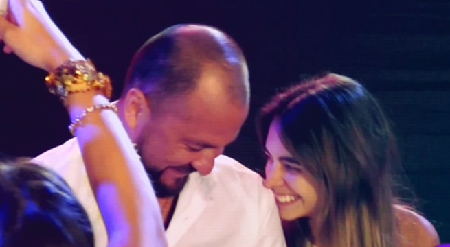 'Chino Take' recibió el Año Nuevo con expareja de Richard Acuña