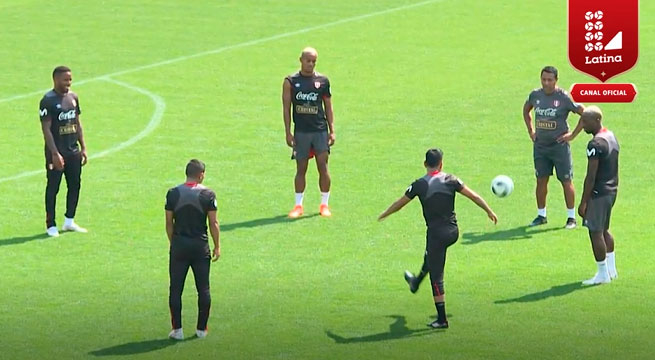 Así se vivió el entrenamiento de la selección peruana