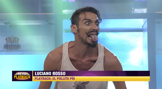 Luciano Rosso dio clases de playback al ritmo de “El pollito pío”