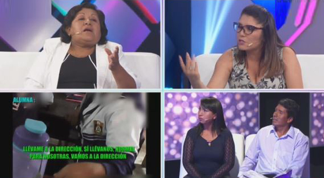 Profesora denunciada por maltrato a alumnos da la cara y responde acusaciones