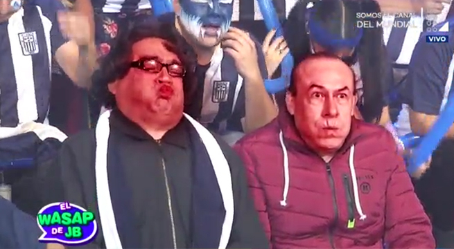 Doña Gloria y ‘Yuca’ fueron al Alianza vs. Cristal pero se equivocaron de tribuna