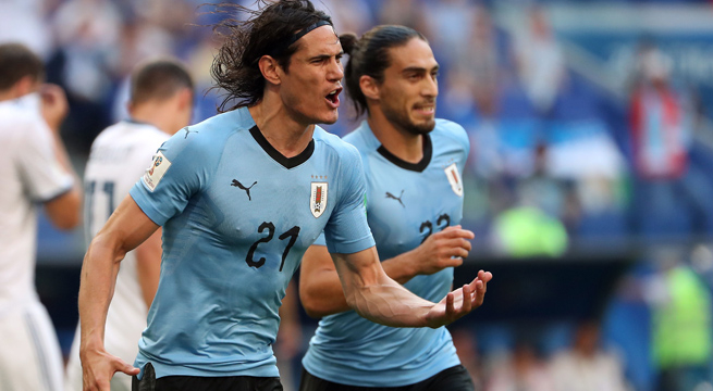 Rusia 2018: Edinson Cavani sentencia la victoria de Uruguay sobre Rusia