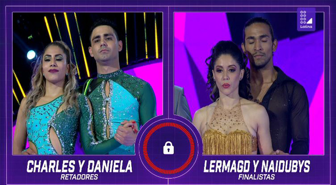 Charles Ramírez y Daniela Guzmán impresionaron al jurado de Los Cuatro Finalistas Baile