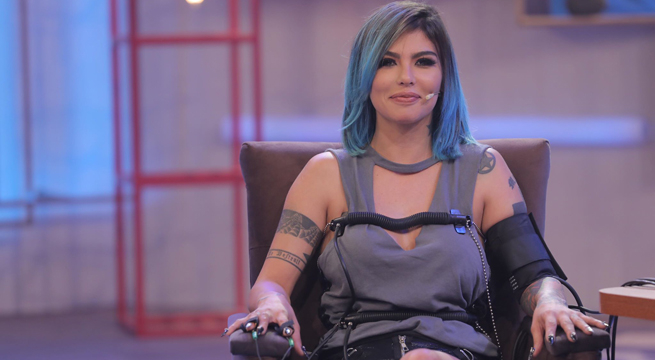 Angie Jibaja y su novio de 19 años pasaron la prueba del “Polígrafo de Válgame”