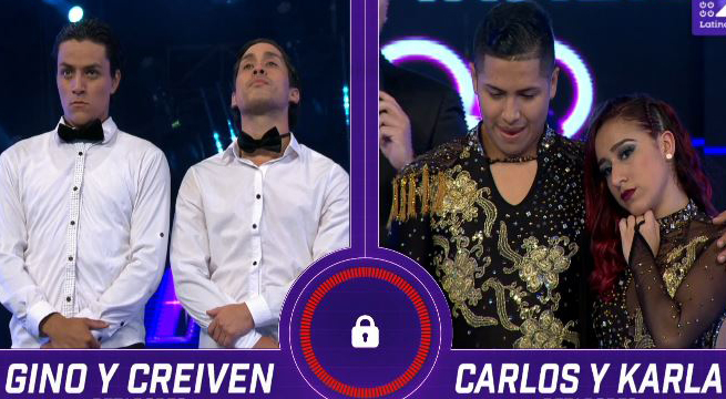 Gino y Creiven vs. Carlos y Karla: Mira qué pareja será la cuarta retadora en la semifinal