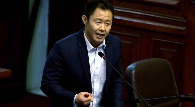 Kenji arremete contra Fuerza Popular: 