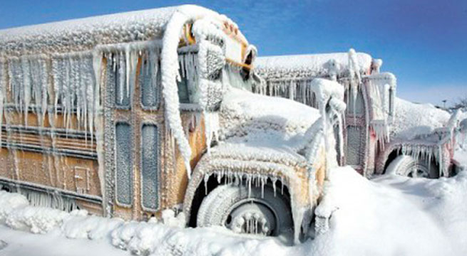 Ola de frío azota Estados Unidos y deja 17 muertos