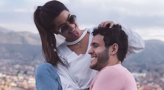 Mario Irivarren es piropeado y así reaccionó Ivana Yturbe