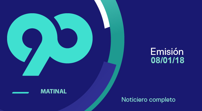 90 Matinal 08 de enero del 2018 - Programa completo