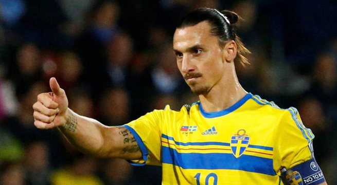 ¿Zlatan Ibrahimovic está pensando regresar a su selección para jugar en Rusia 2018?